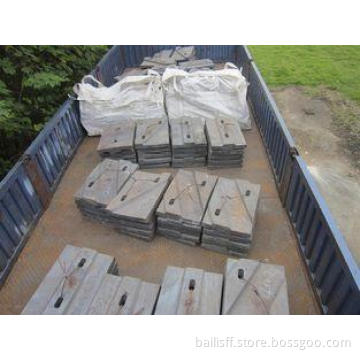 Custom-made White Iron Combined Coal Ball Mill Lining